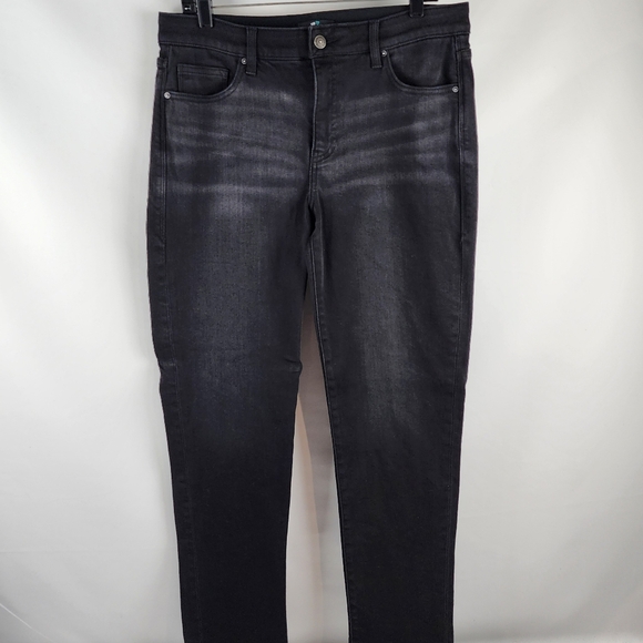 LuLaRoe Denim - LULAROE Jeans Womens 30 Magic Waist Stretch Black Style L-161367 (30x30)